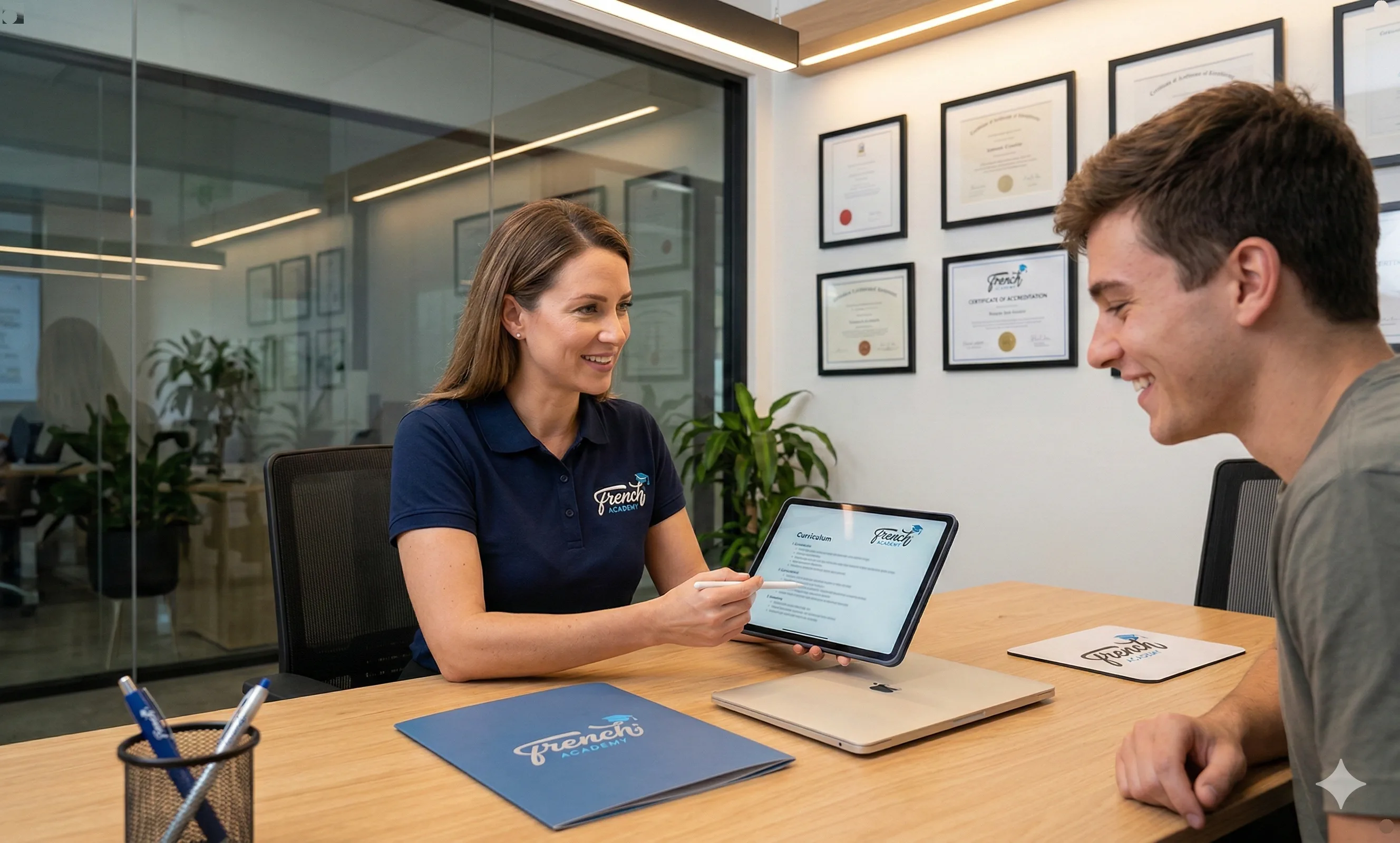 Conseillère French Academy accompagnant un candidat dans ses démarches CPF
